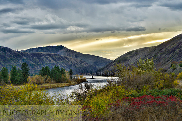 Twilight over Cherrylane Bridge