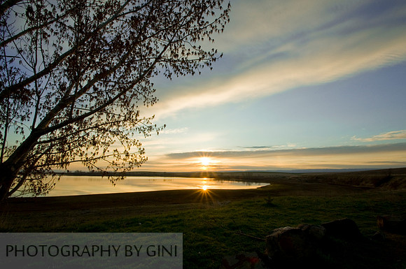 Sunrise at Mann Lake