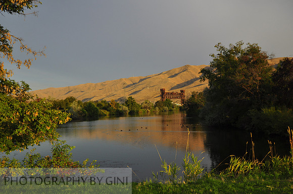 Levee Bridge Reflection