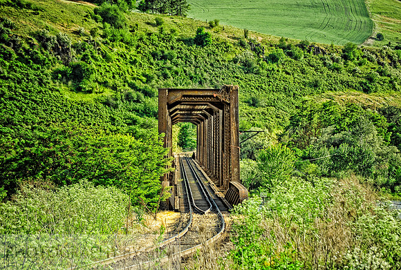 Down the Railroad Bridge